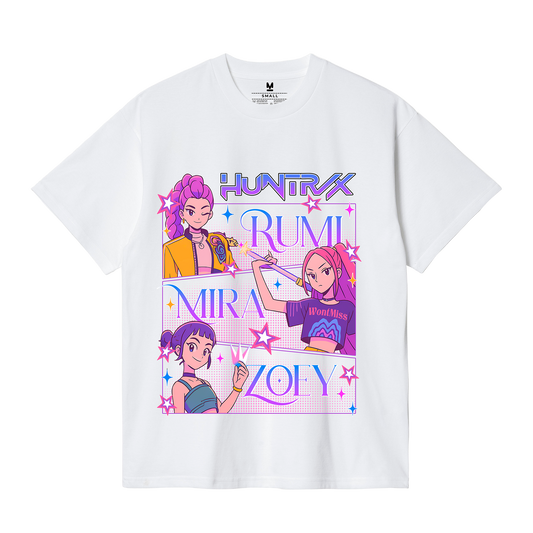 Polo Guerreras K-Pop Modelo 2 (Demon Hunters - Huntrix)