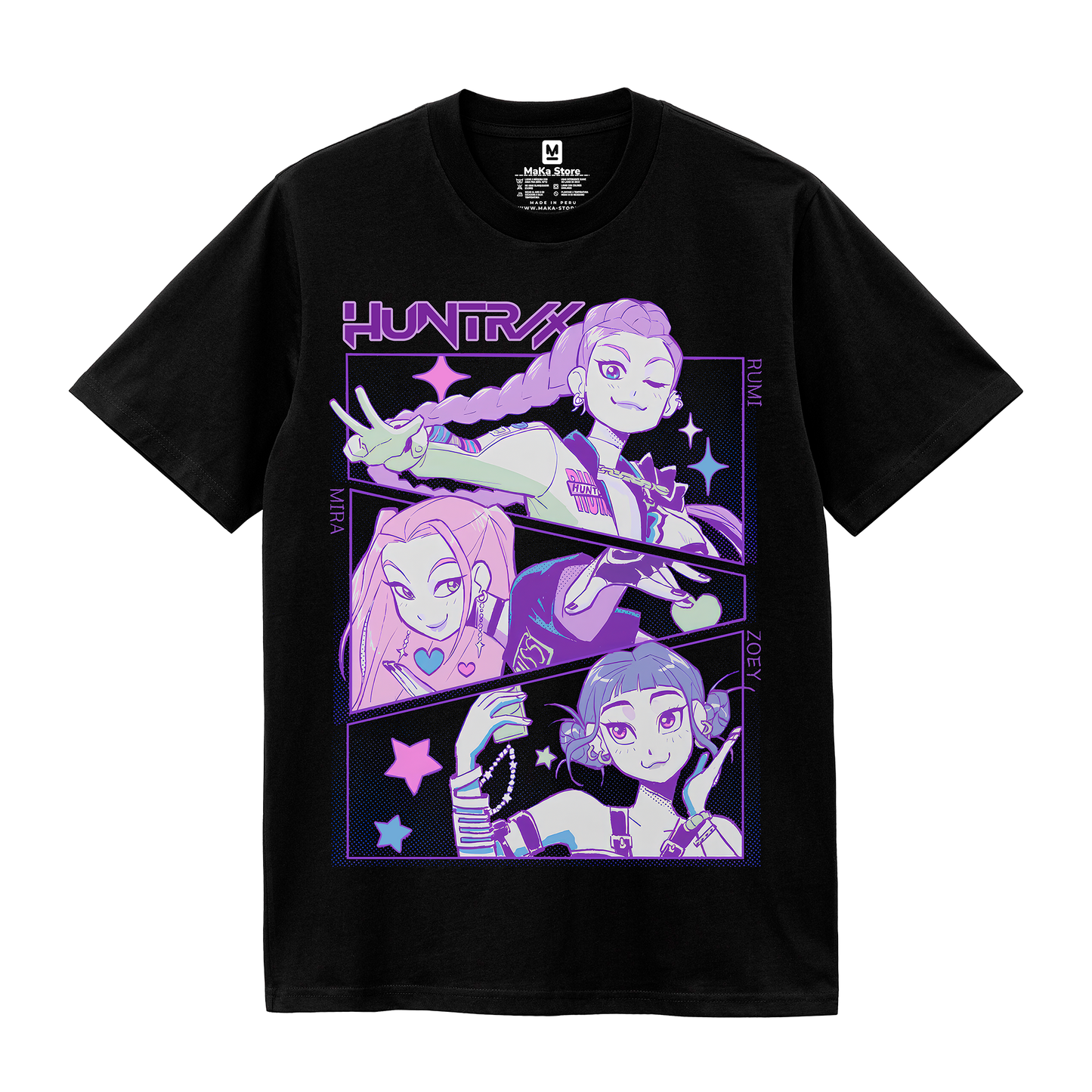 Polo Guerreras K-Pop (Demon Hunters - Huntrix)