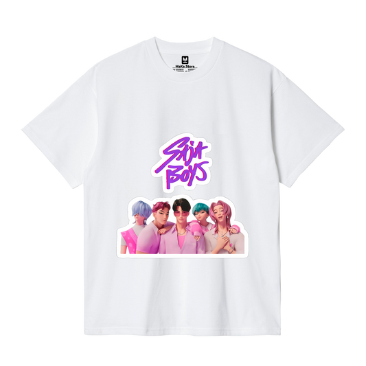 Polo Saja Boys Modelo 2 - Guerreras K-Pop (Demon Hunters - Huntrix)