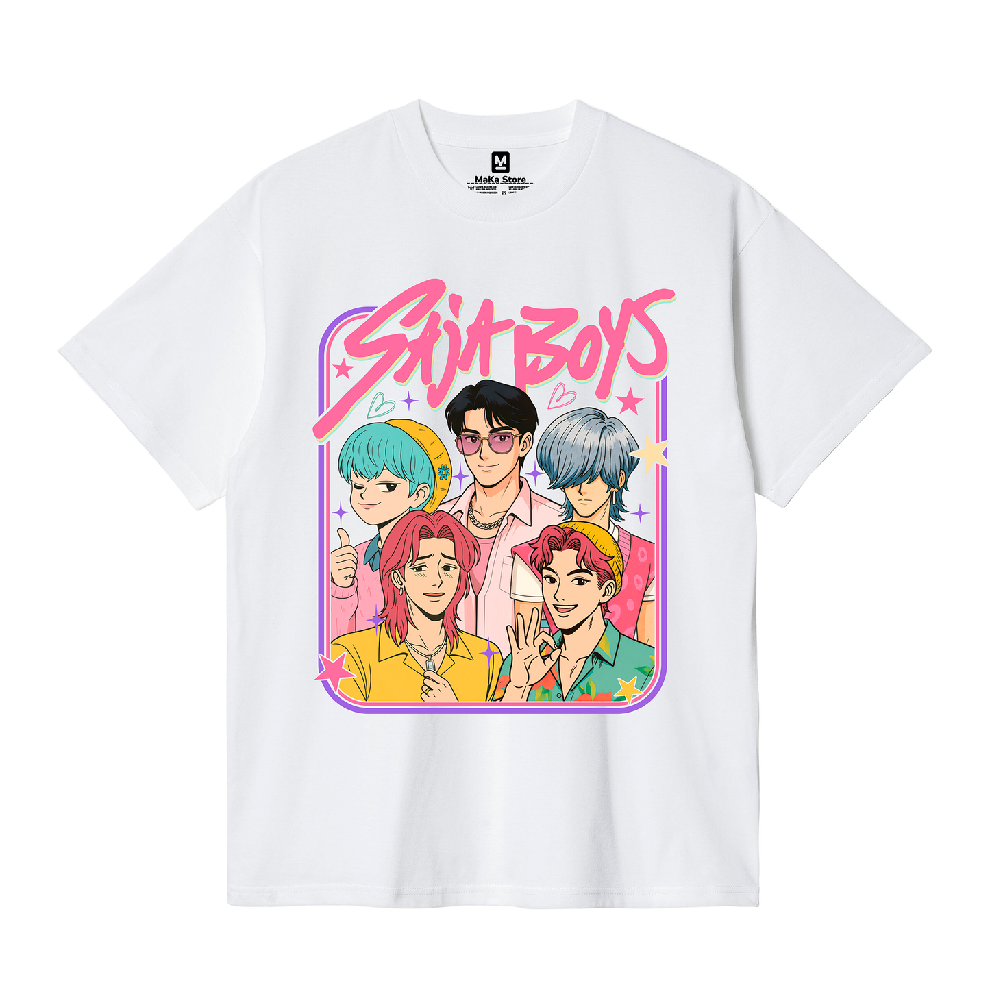 Polo Saja Boys Modelo 3 - Guerreras K-Pop (Demon Hunters - Huntrix)