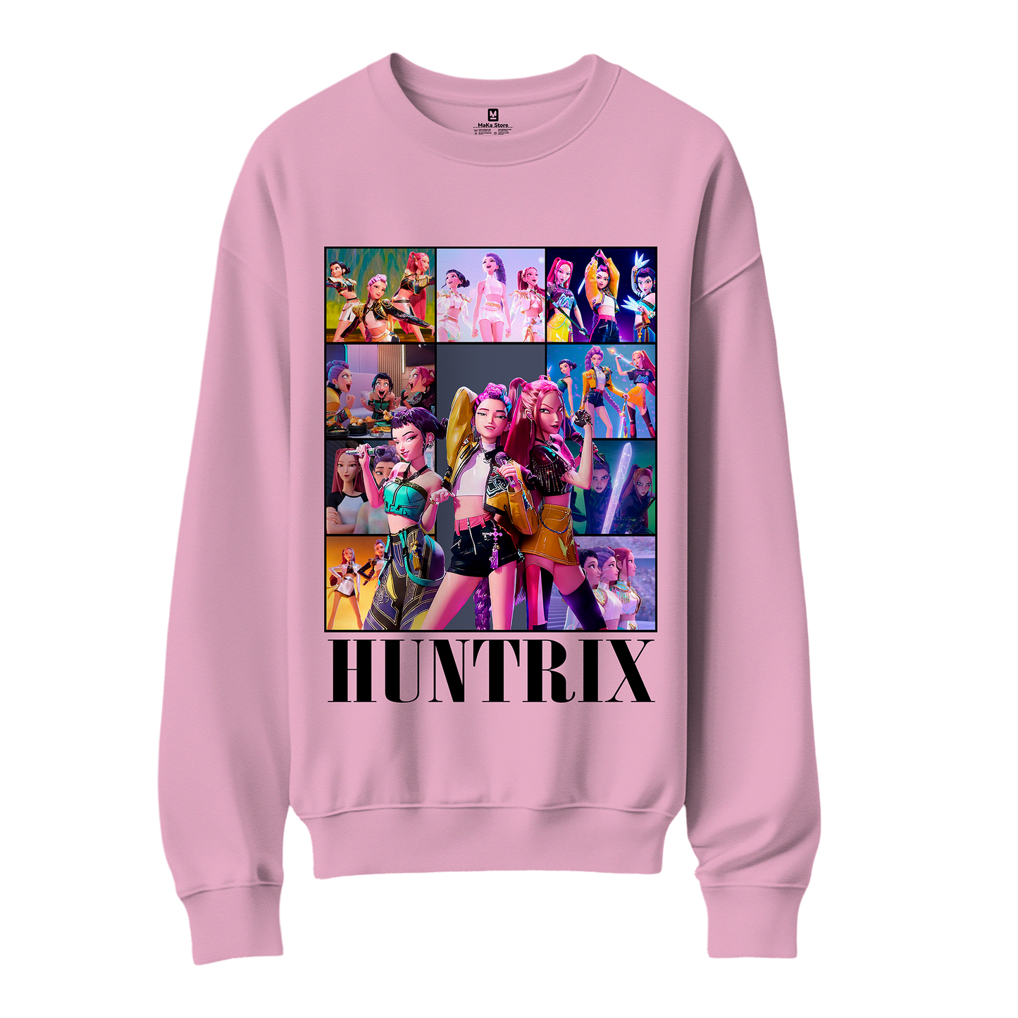 Polera Guerreras K-Pop Collage (Demon Hunters - Huntrix)