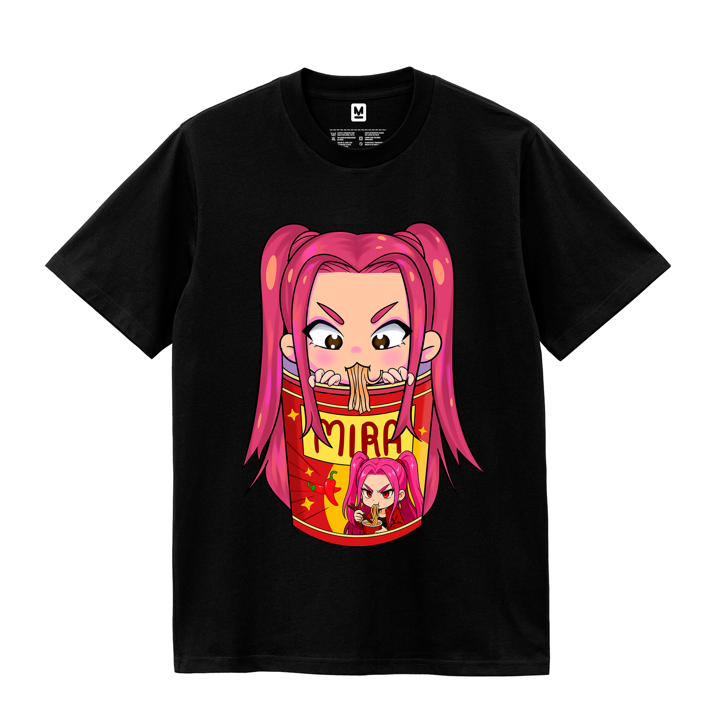 Polo Ramen Mira - Guerreras K-Pop (Demon Hunters - Huntrix)