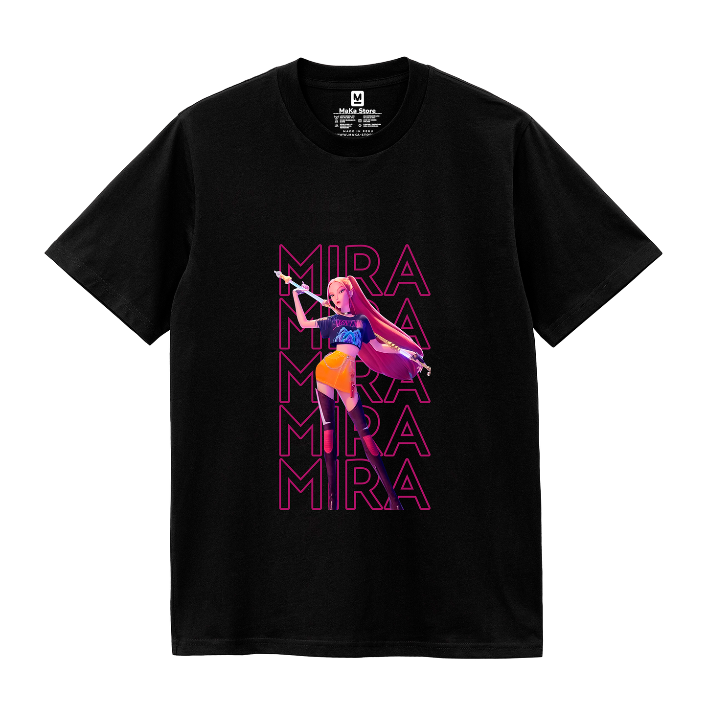 Polo Mira Guerreras K-Pop (Demon Hunters - Huntrix)