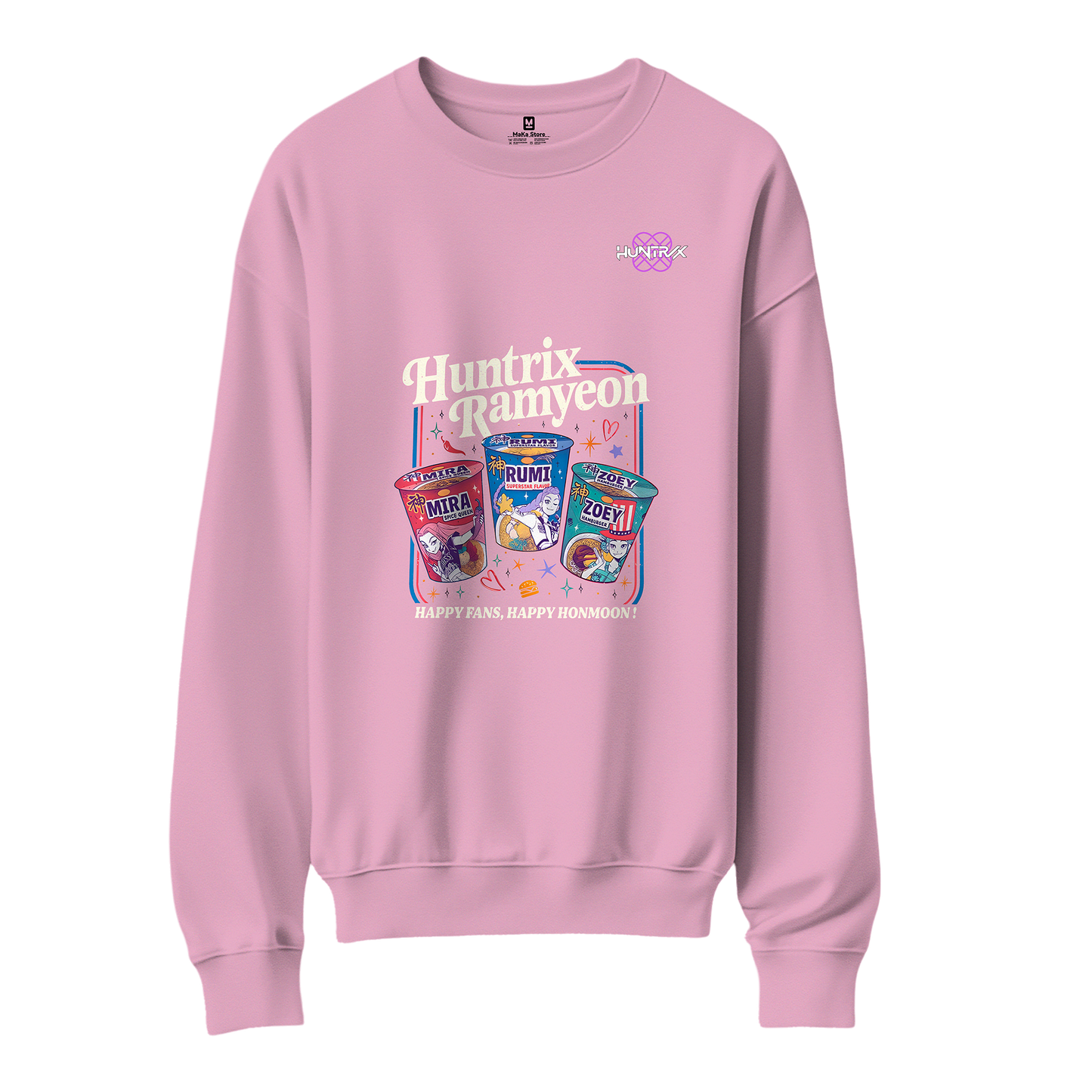 Polera Ramyeon Guerreras K-Pop (Demon Hunters - Huntrix)