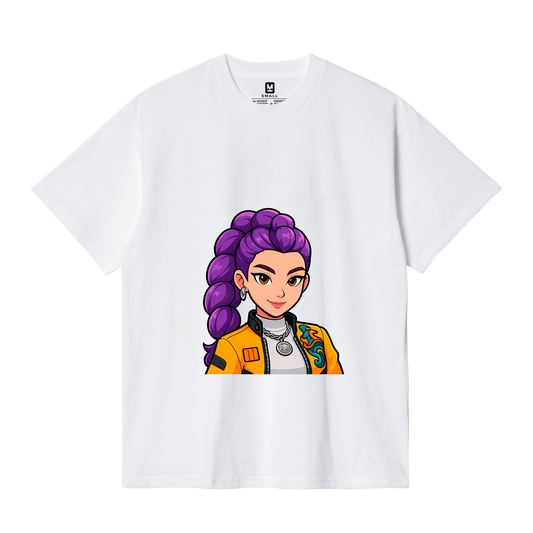 Polo Rumi Cartoon Guerreras K-Pop (Demon Hunters - Huntrix)