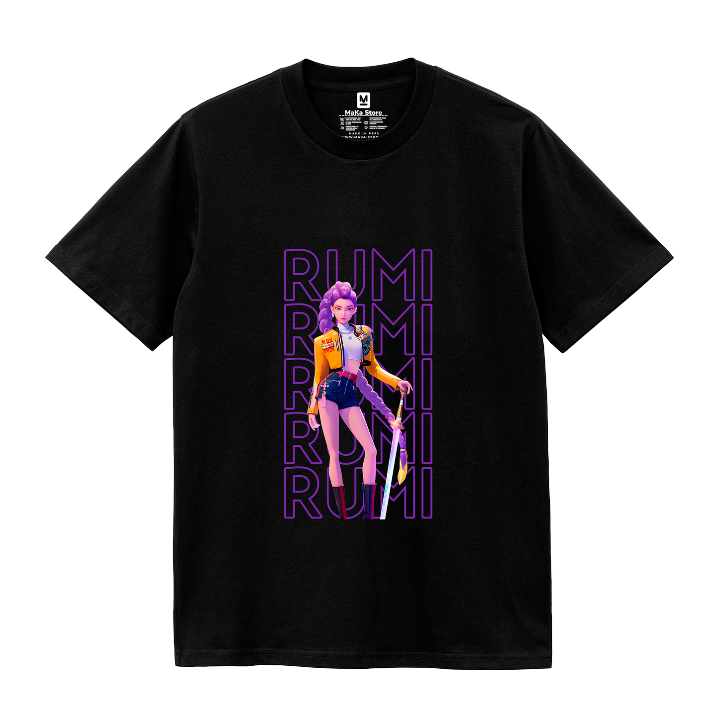 Polo Rumi Guerreras K-Pop (Demon Hunters - Huntrix)