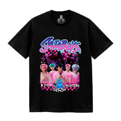 Polo Demon Saja Boys Modelo 2 - Guerreras K-Pop (Demon Hunters - Huntrix)