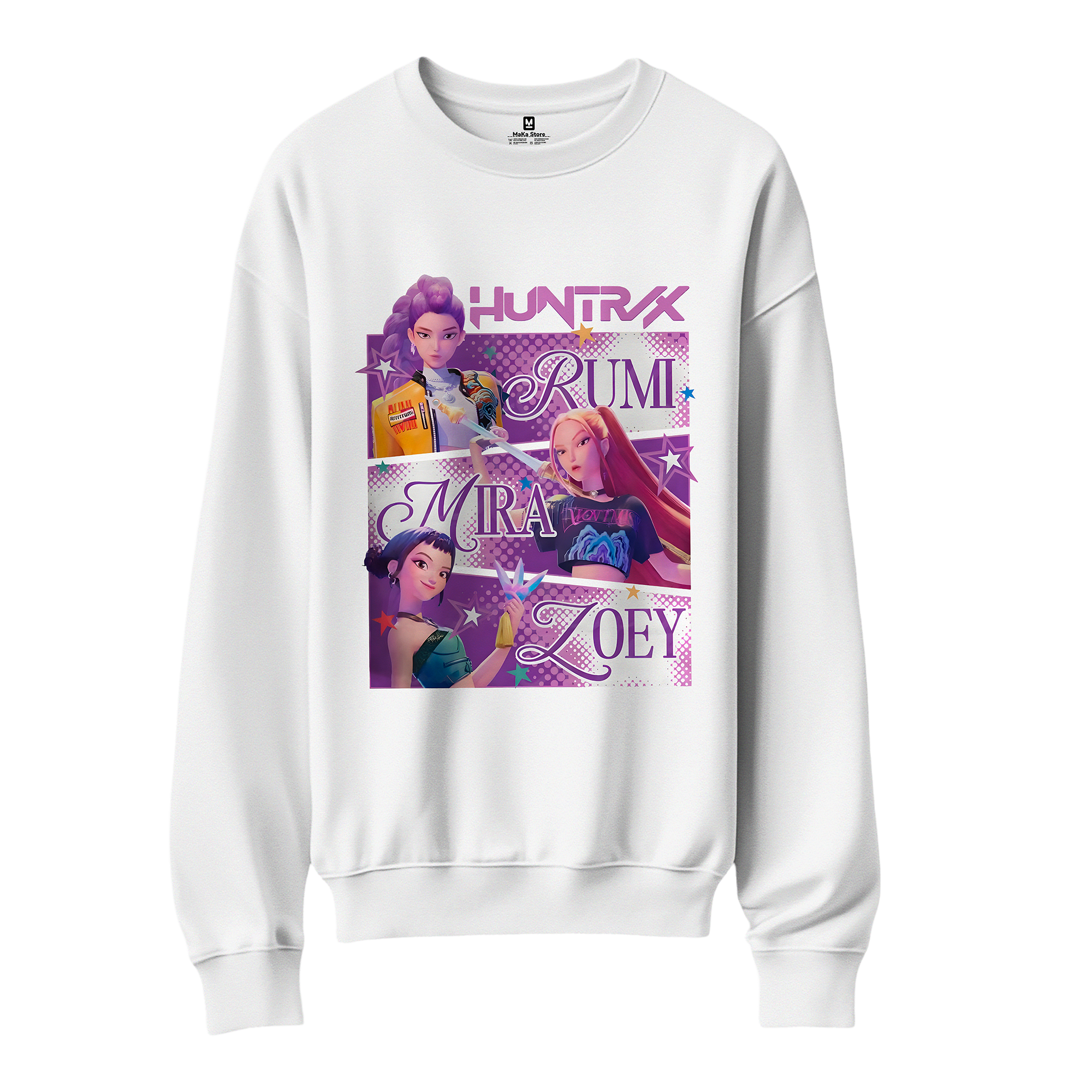 Polera Guerreras K-Pop Modelo 3 (Demon Hunters - Huntrix)
