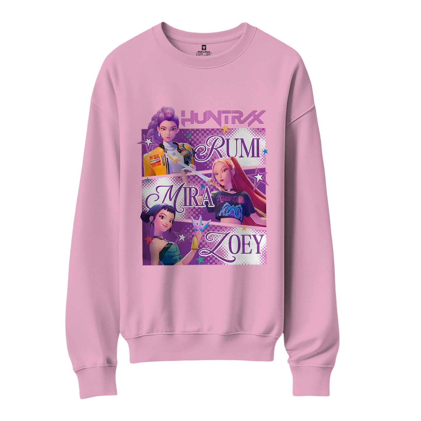 Polera Guerreras K-Pop Modelo 3 (Demon Hunters - Huntrix)