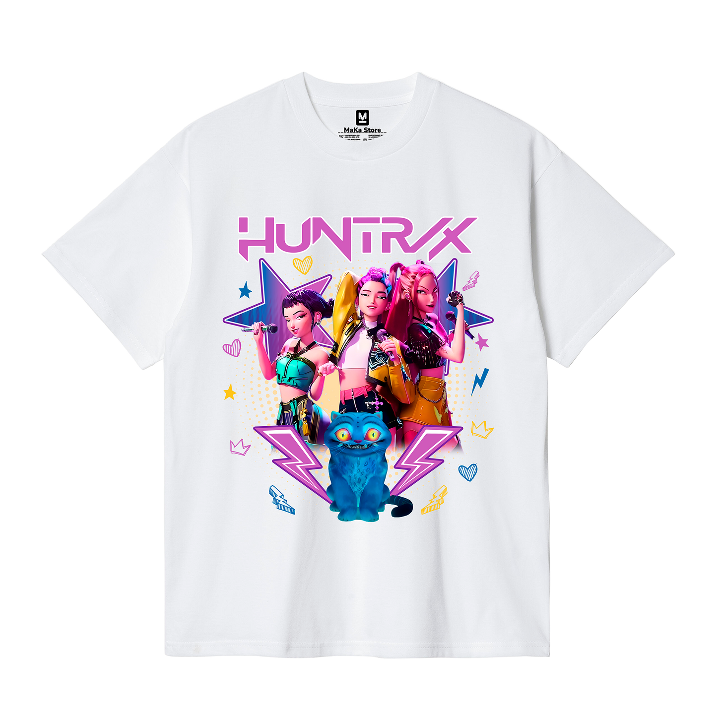 Polo Guerreras K-Pop Modelo 5 (Demon Hunters - Huntrix)