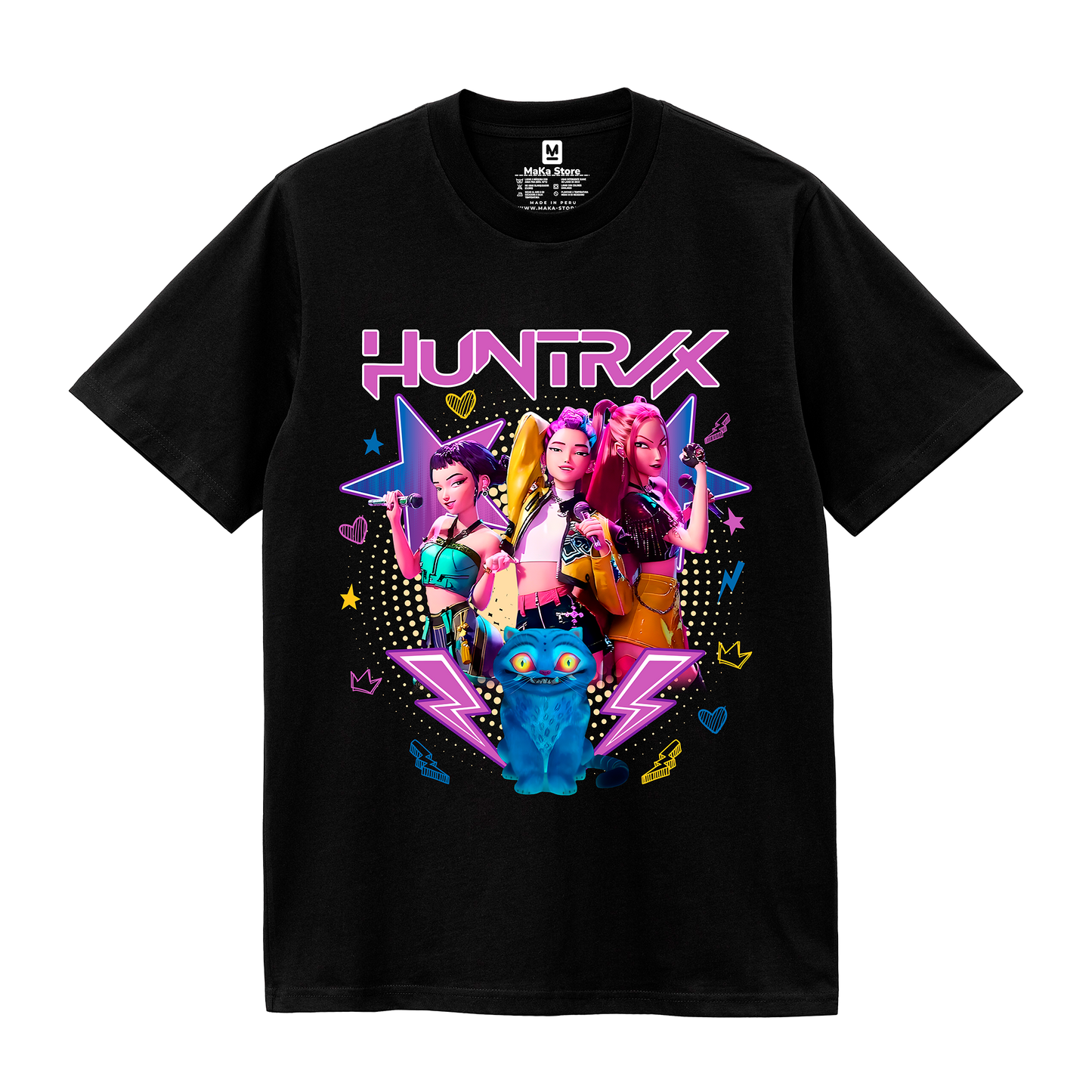 Polo Guerreras K-Pop Modelo 5 (Demon Hunters - Huntrix)