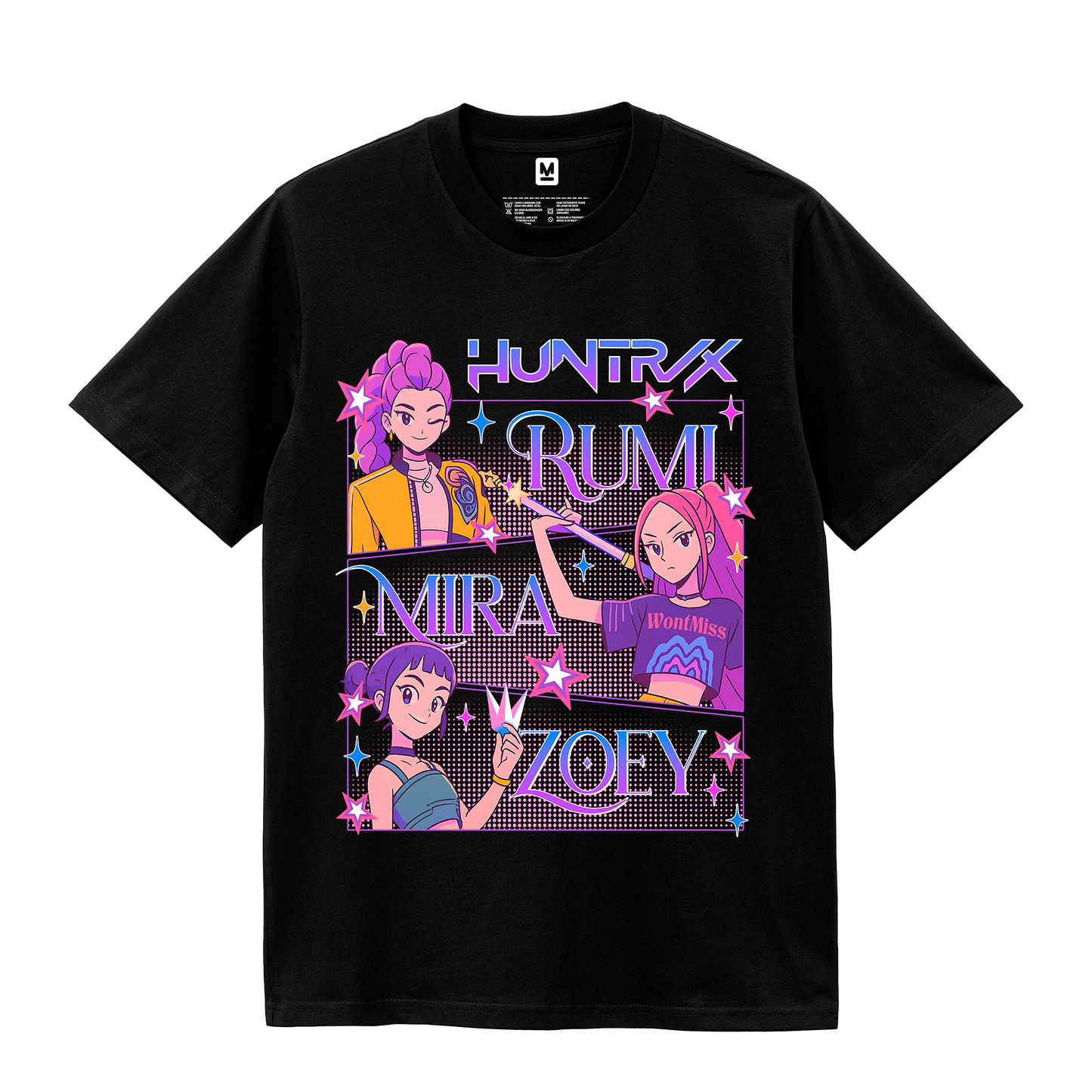 Polo Guerreras K-Pop Modelo 2 (Demon Hunters - Huntrix)