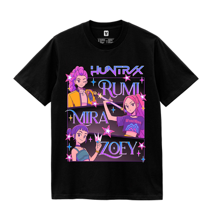 Polo Guerreras K-Pop Modelo 2 (Demon Hunters - Huntrix)