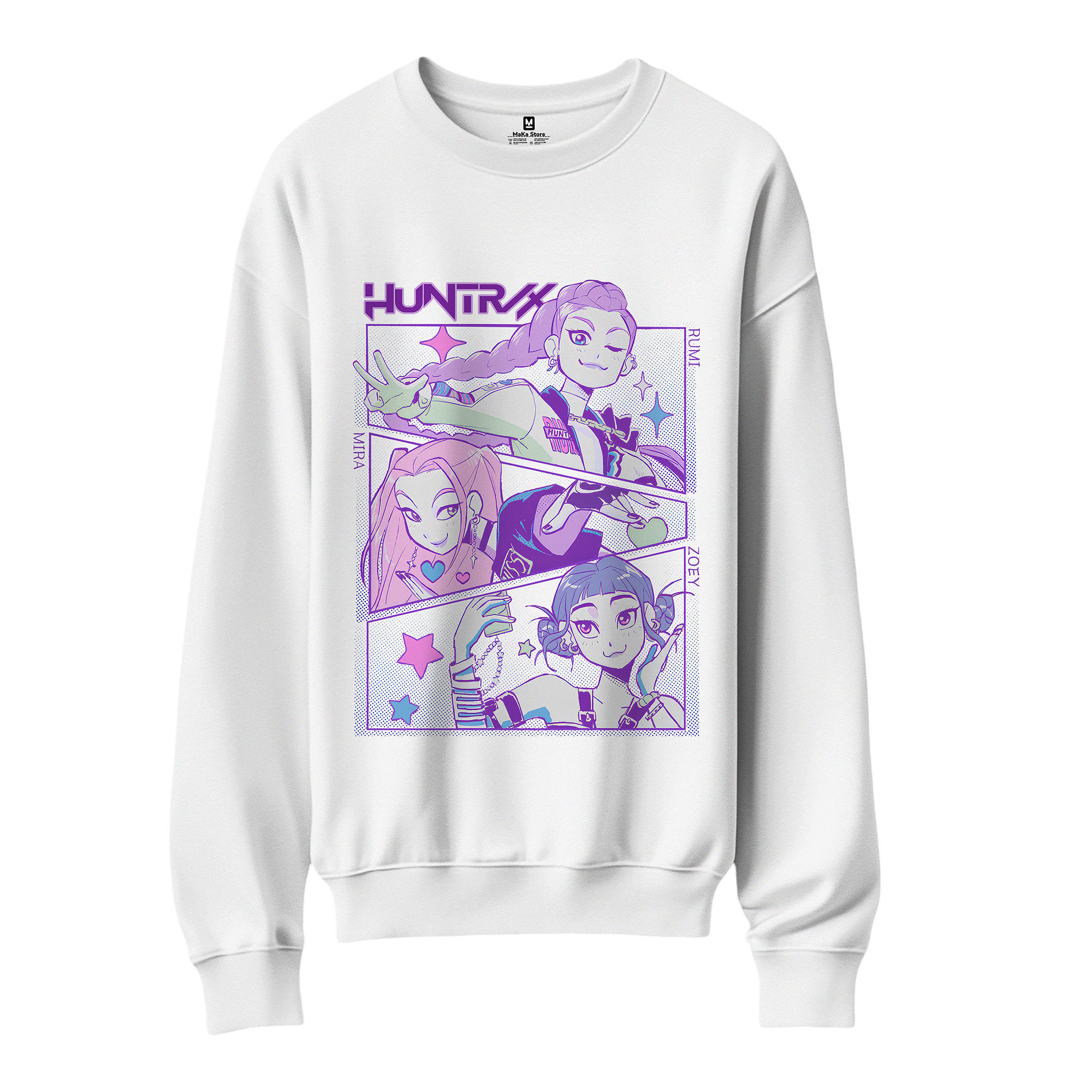 Polera Guerreras K-Pop (Demon Hunters - Huntrix)