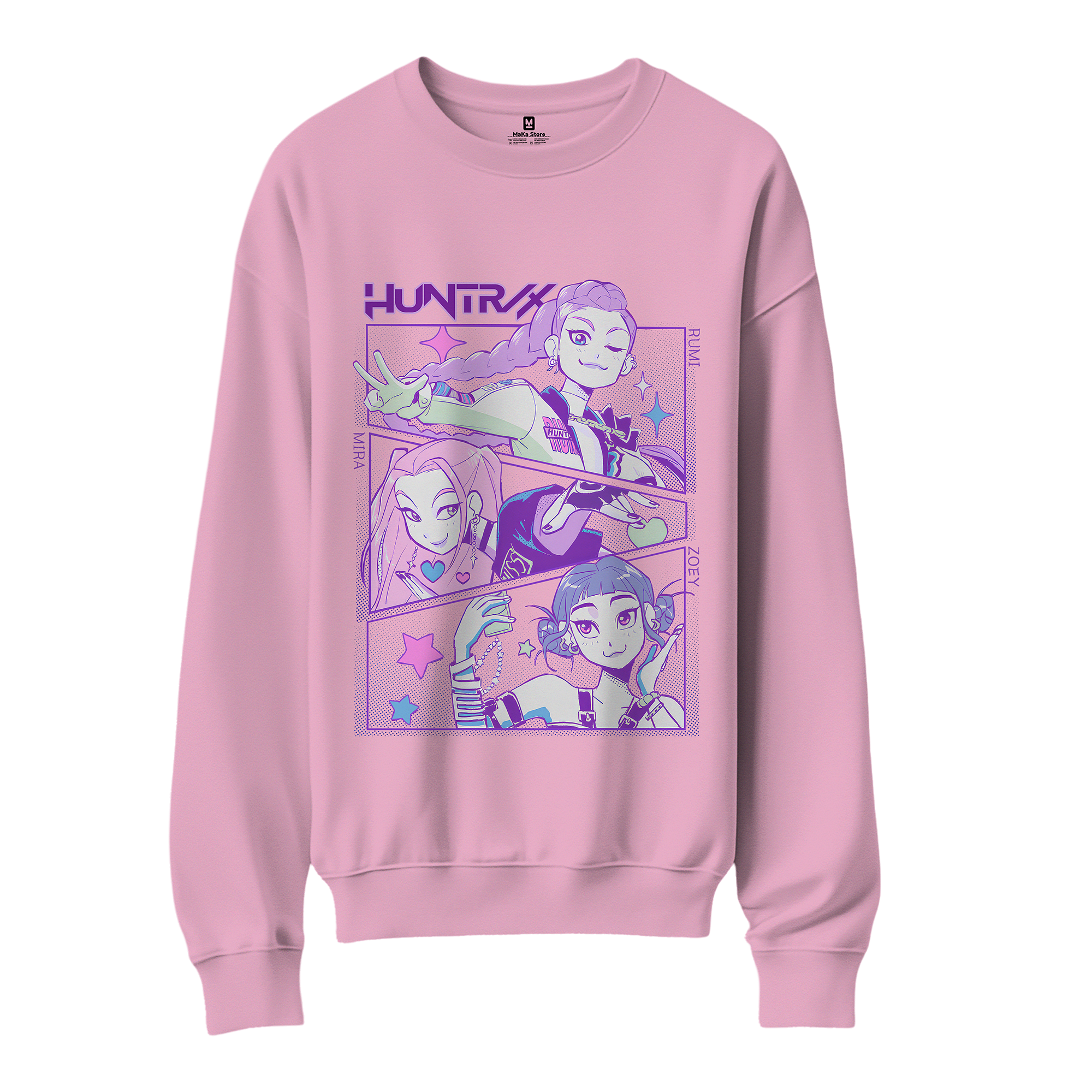Polera Guerreras K-Pop (Demon Hunters - Huntrix)