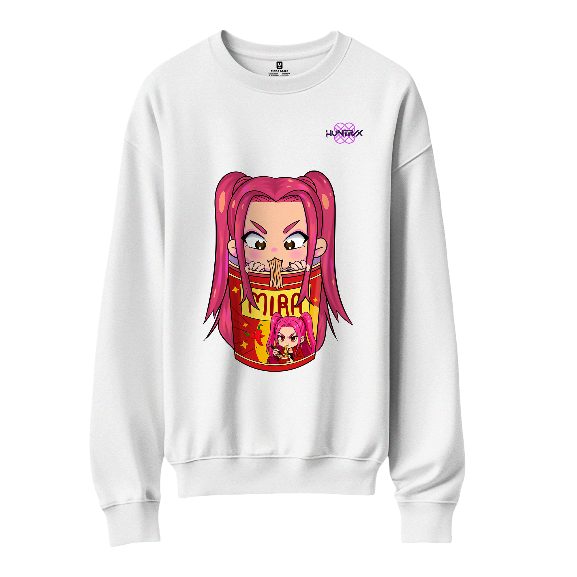 Polera Ramen Mira Guerreras K-Pop (Demon Hunters - Huntrix)