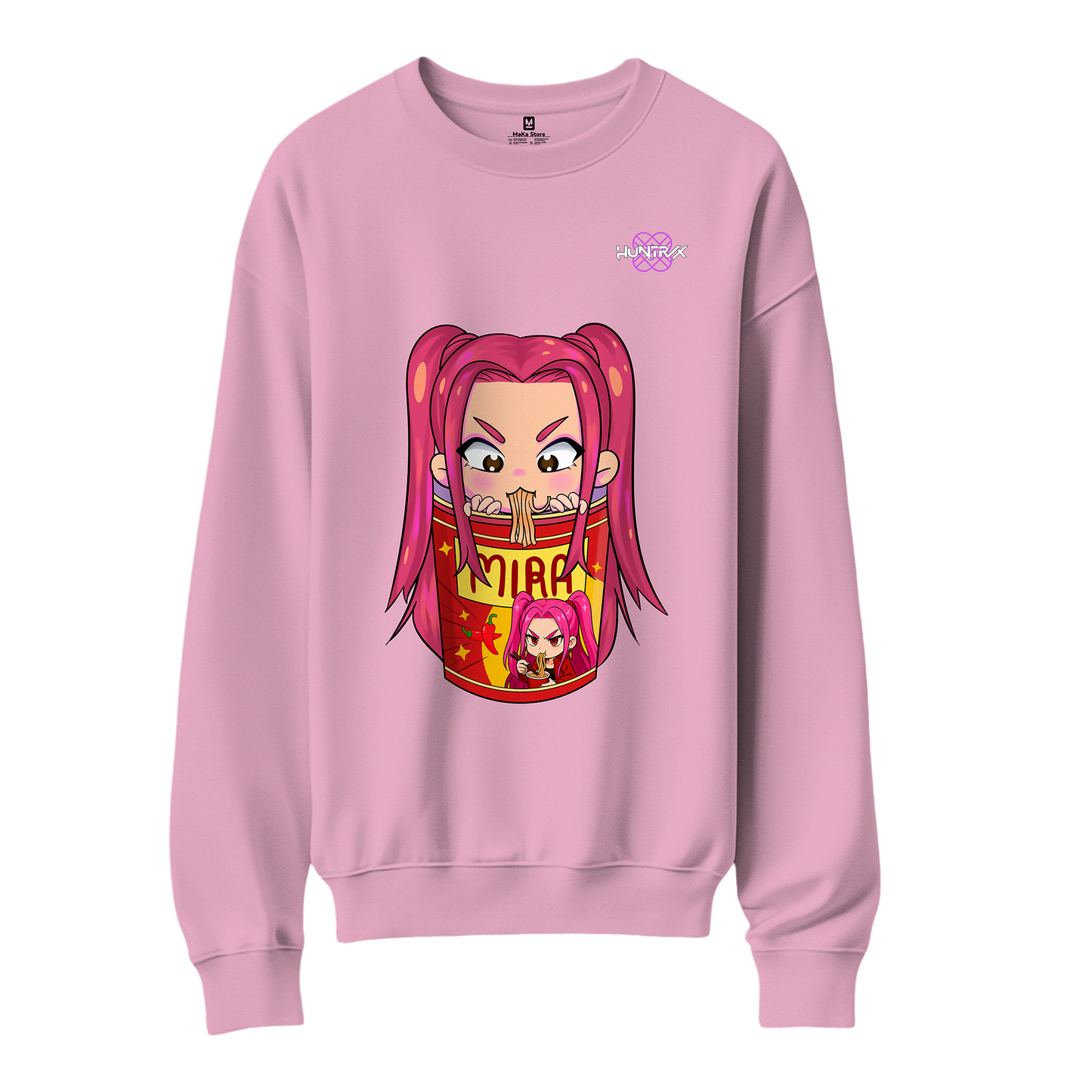 Polera Ramen Mira Guerreras K-Pop (Demon Hunters - Huntrix)
