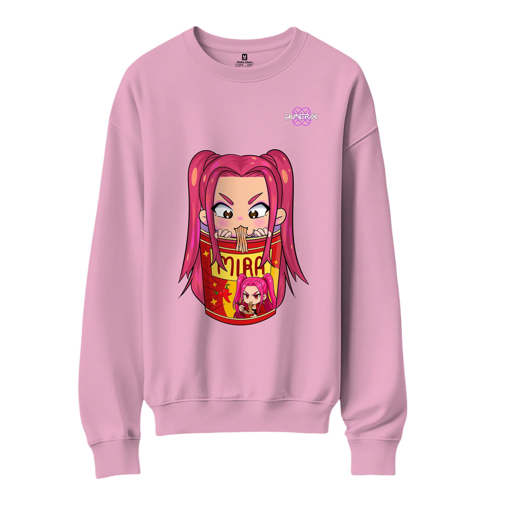 Polera Ramen Mira Guerreras K-Pop (Demon Hunters - Huntrix)