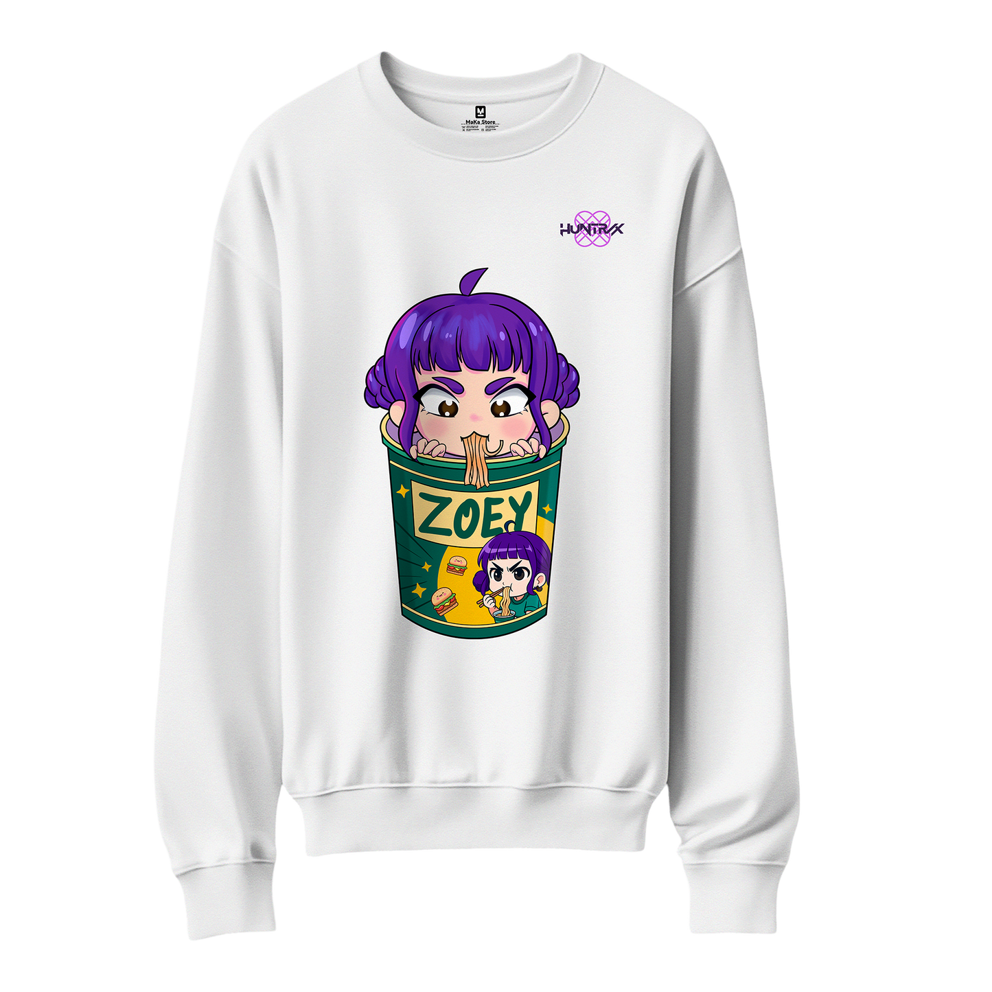 Polera Ramen Zoey Guerreras K-Pop (Demon Hunters - Huntrix)