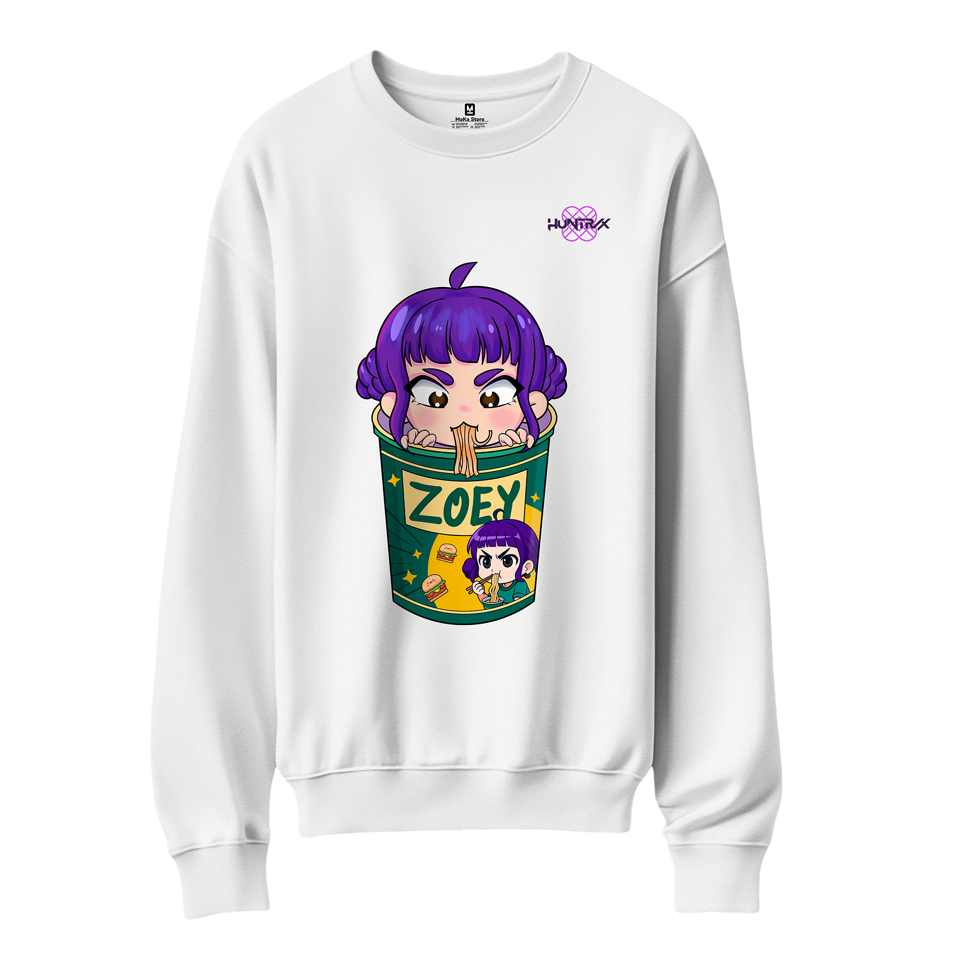Polera Ramen Zoey Guerreras K-Pop (Demon Hunters - Huntrix)