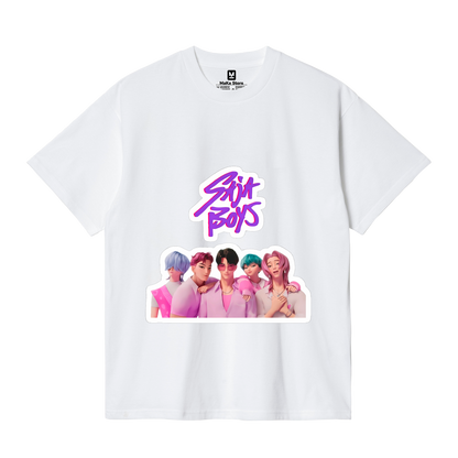 Polo Saja Boys Modelo 2 - Guerreras K-Pop (Demon Hunters - Huntrix)