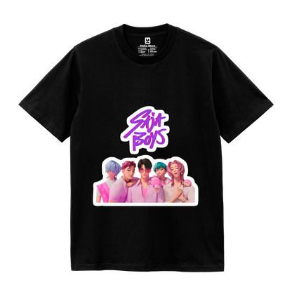 Polo Saja Boys Modelo 2 - Guerreras K-Pop (Demon Hunters - Huntrix)