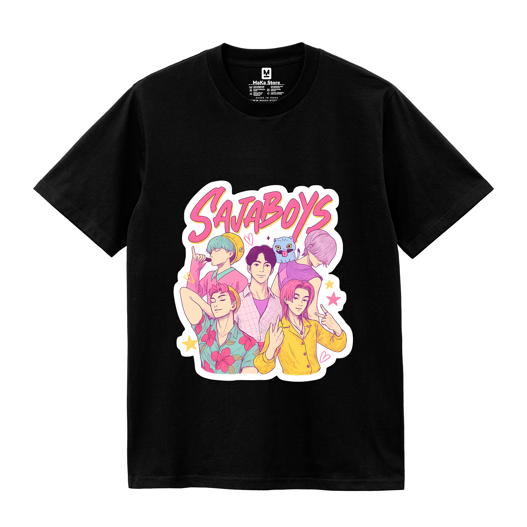 Polo Saja Boys Modelo 4 - Guerreras K-Pop (Demon Hunters - Huntrix)