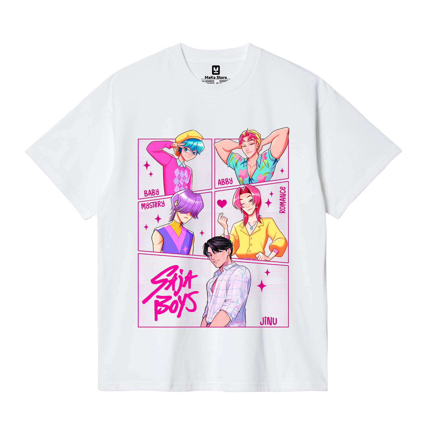 Polo Saja Boys Modelo 6 - Guerreras K-Pop (Demon Hunters - Huntrix)