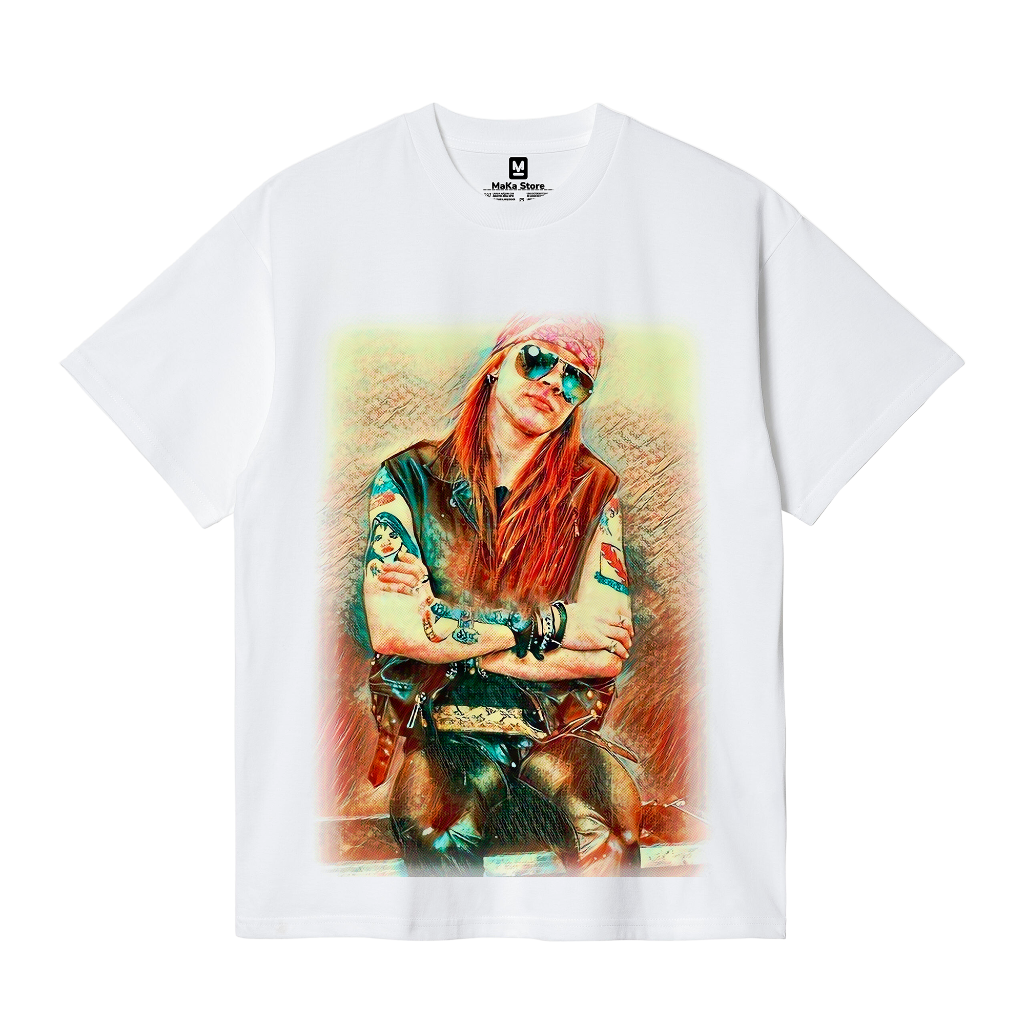 Polo Axl Rose Modelo 2 (Guns N Roses)