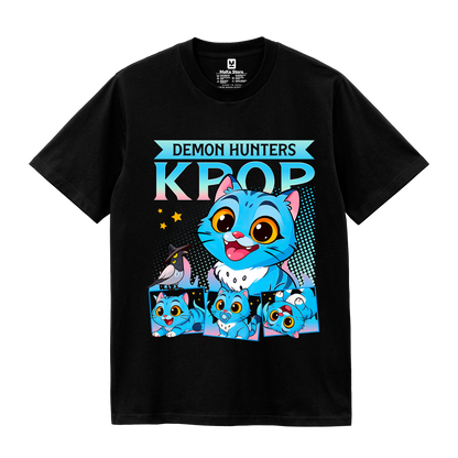 Polo Derpy Caricatura Guerreras K-Pop (Demon Hunters - Huntrix)