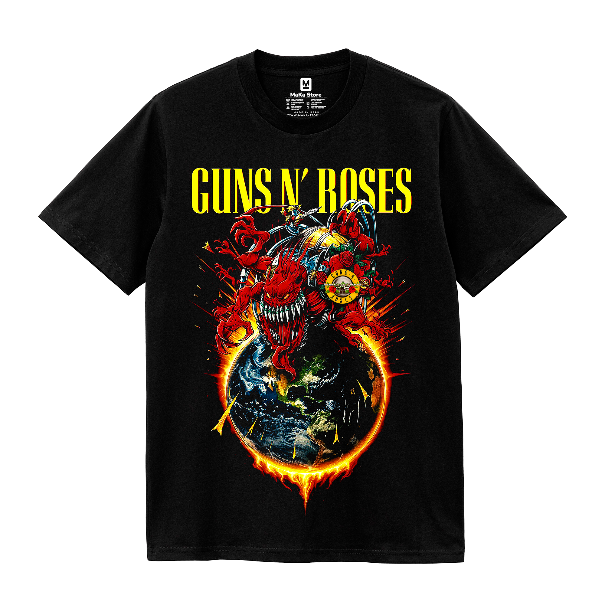 Polo Guns N Roses Modelo 3