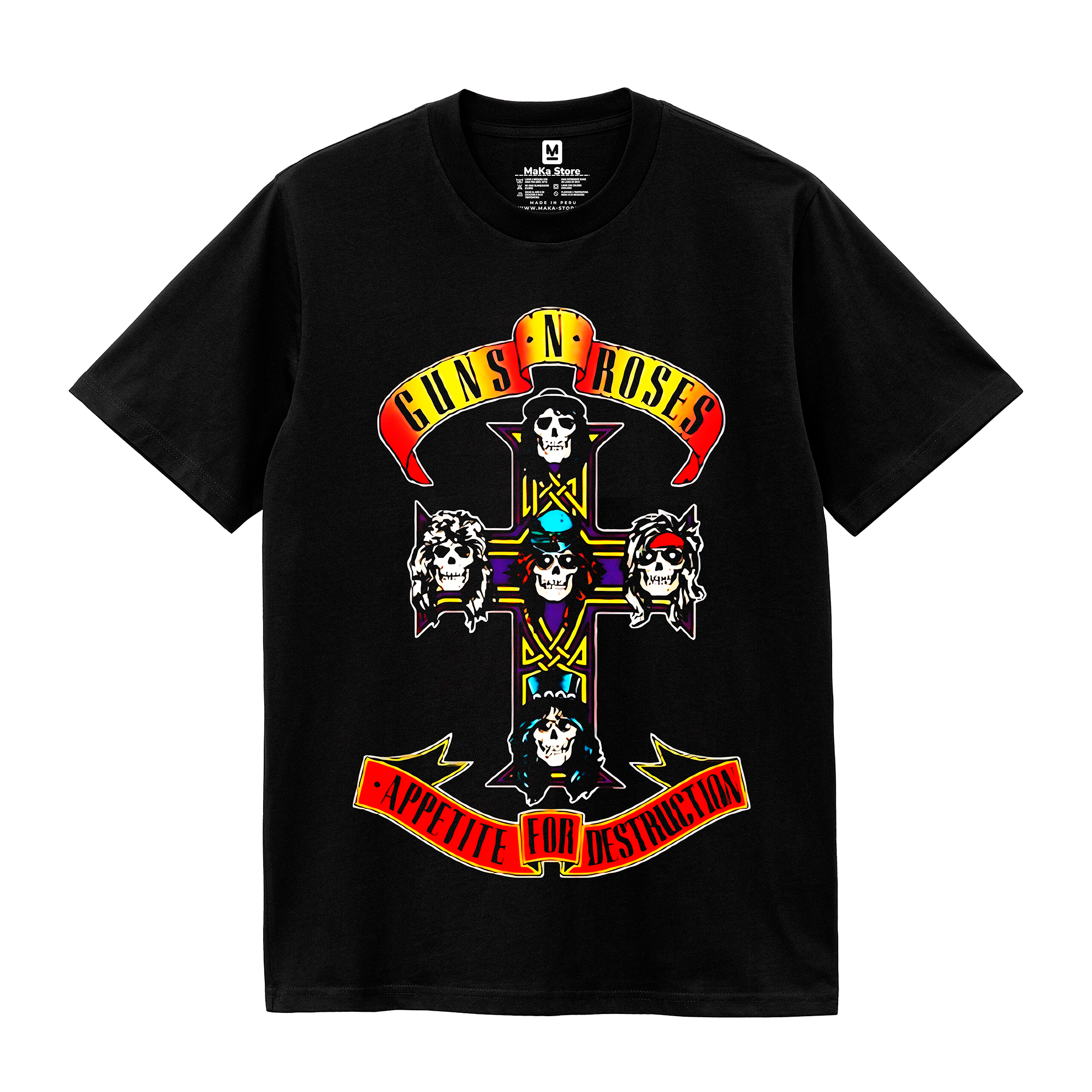 Polo Guns N Roses Modelo 8