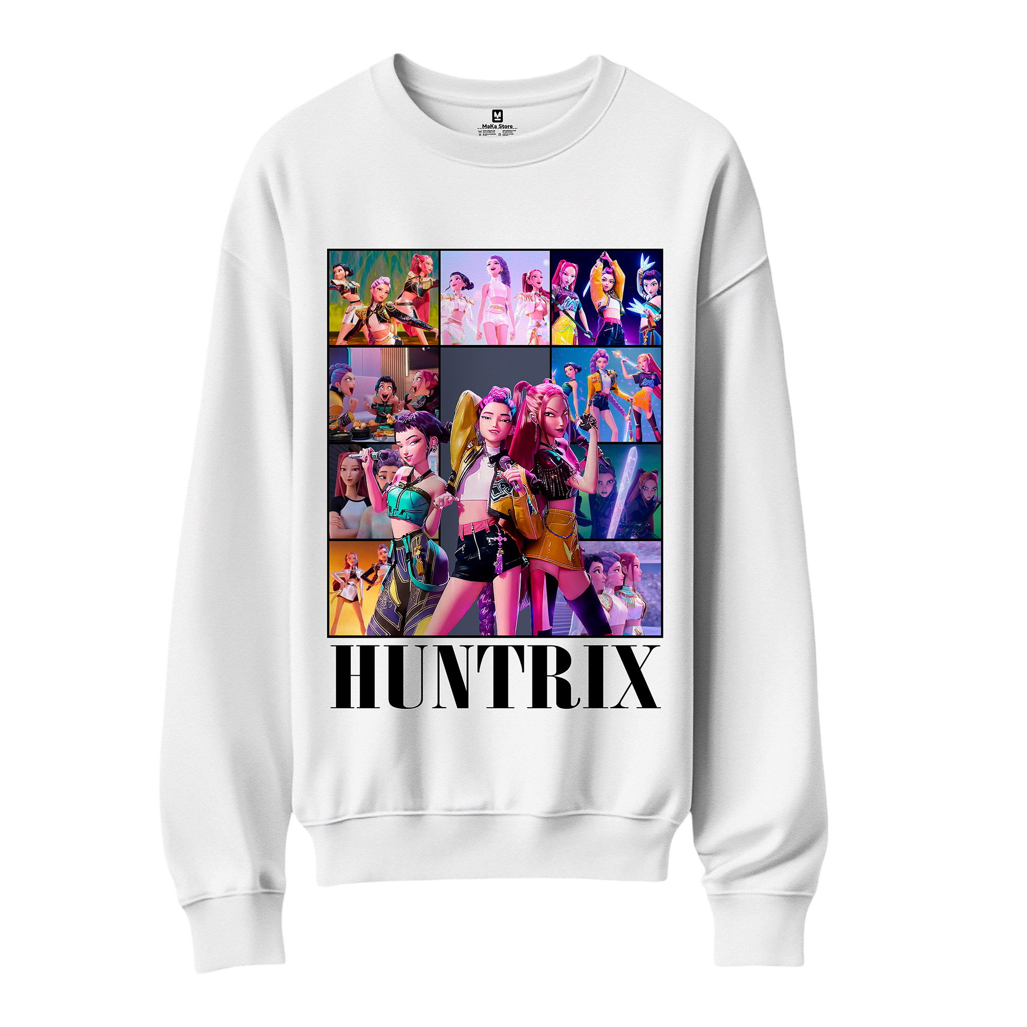 Polera Guerreras K-Pop Collage (Demon Hunters - Huntrix)