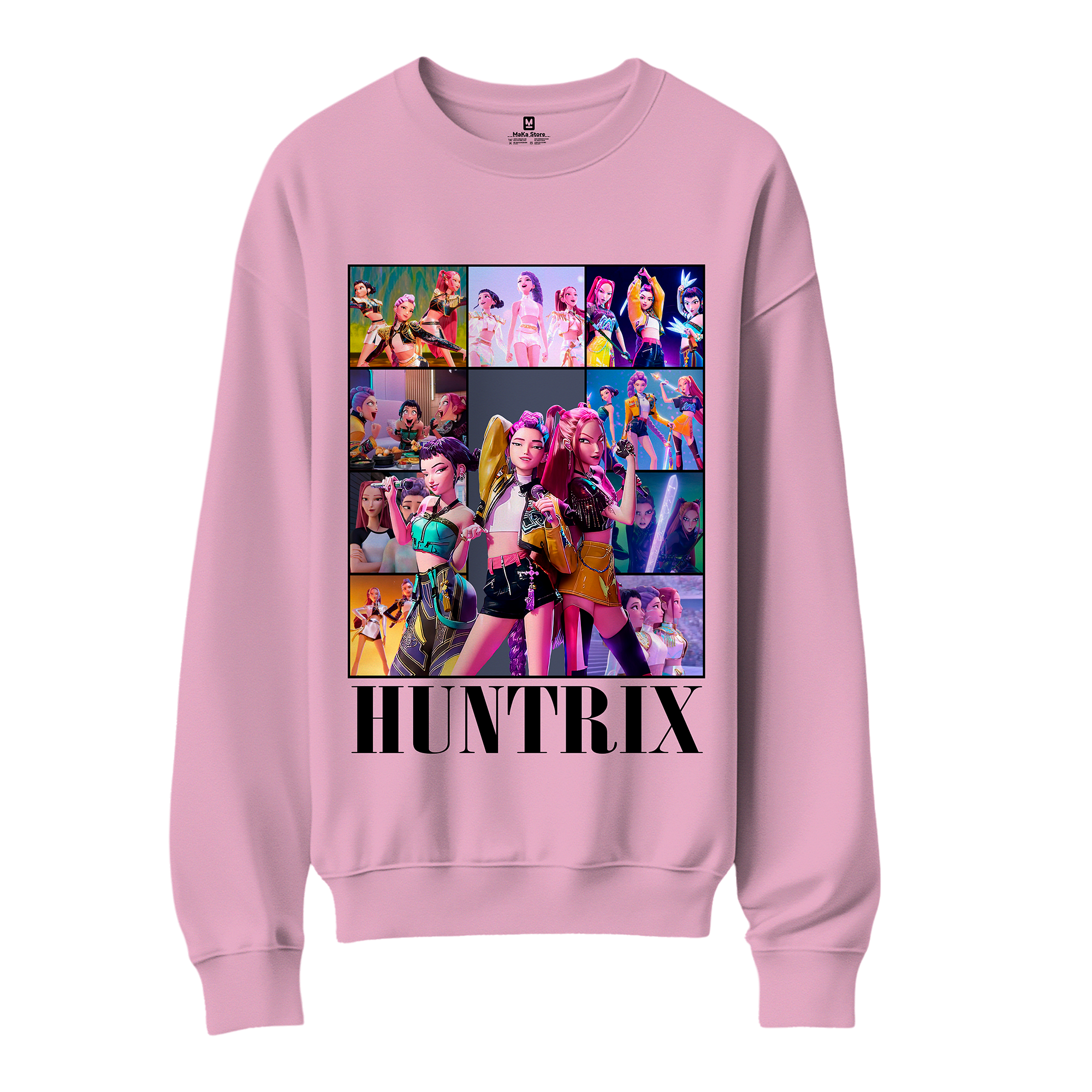 Polera Guerreras K-Pop Collage (Demon Hunters - Huntrix)