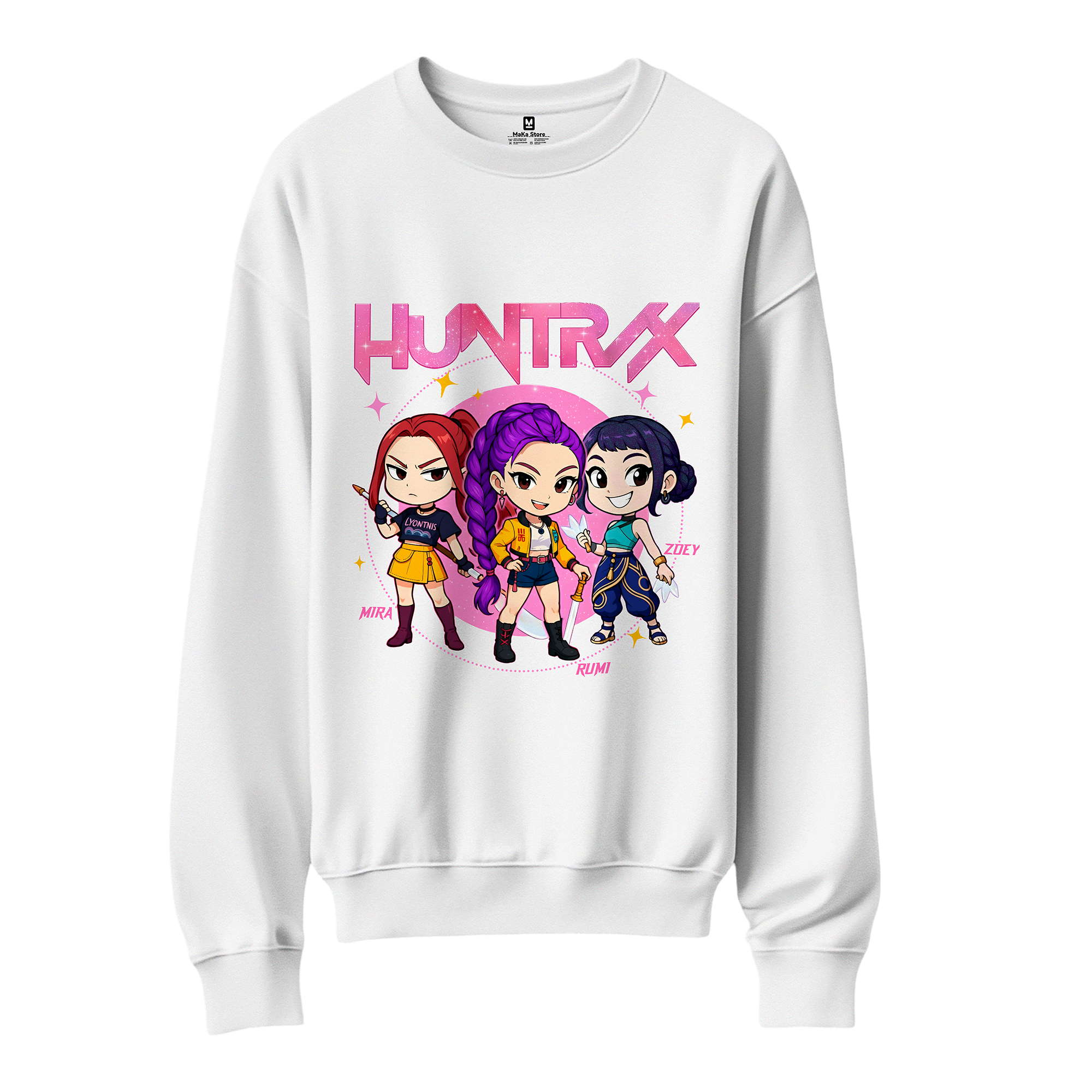 Polera Mini Guerreras K-Pop (Demon Hunters - Huntrix)