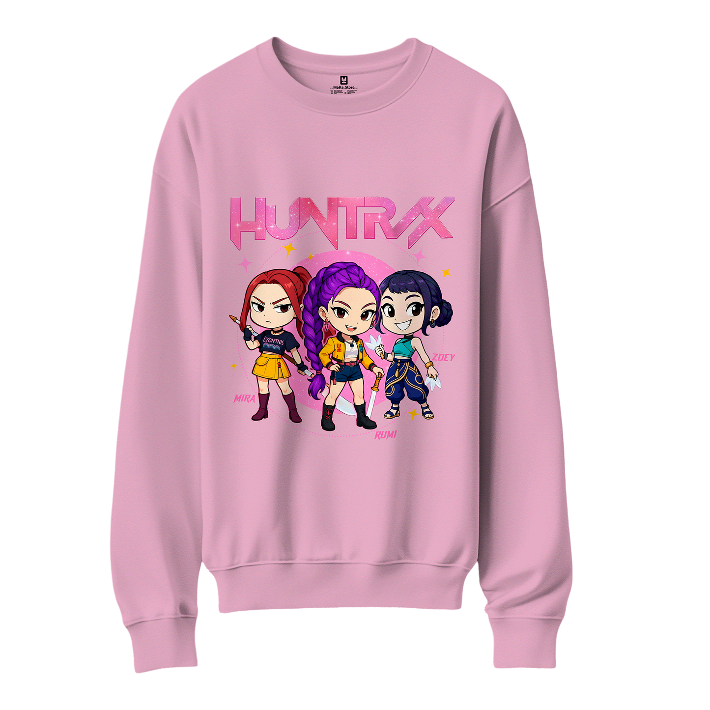 Polera Mini Guerreras K-Pop (Demon Hunters - Huntrix)