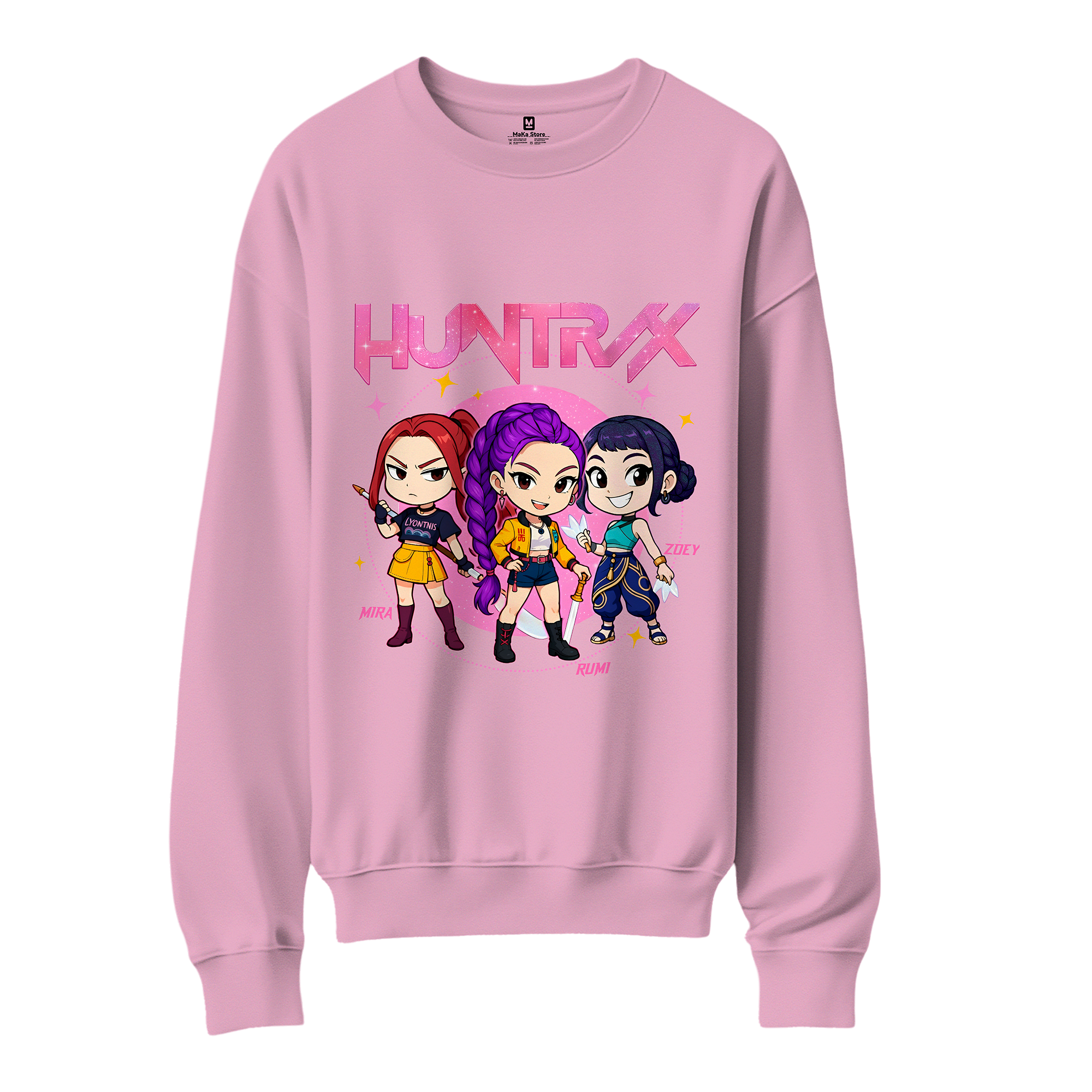 Polera Mini Guerreras K-Pop (Demon Hunters - Huntrix)