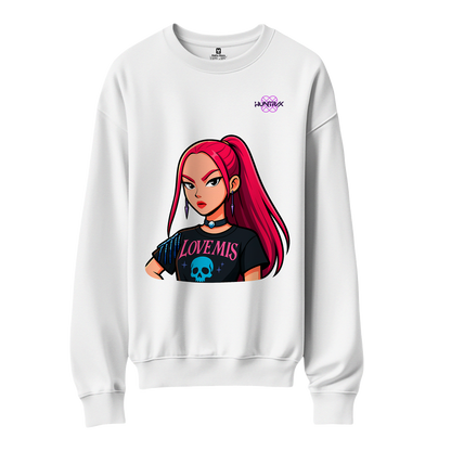 Polera Mira Cartoon Guerreras K-Pop (Demon Hunters - Huntrix)
