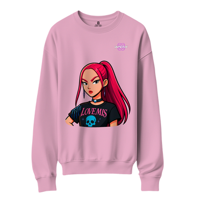 Polera Mira Cartoon Guerreras K-Pop (Demon Hunters - Huntrix)