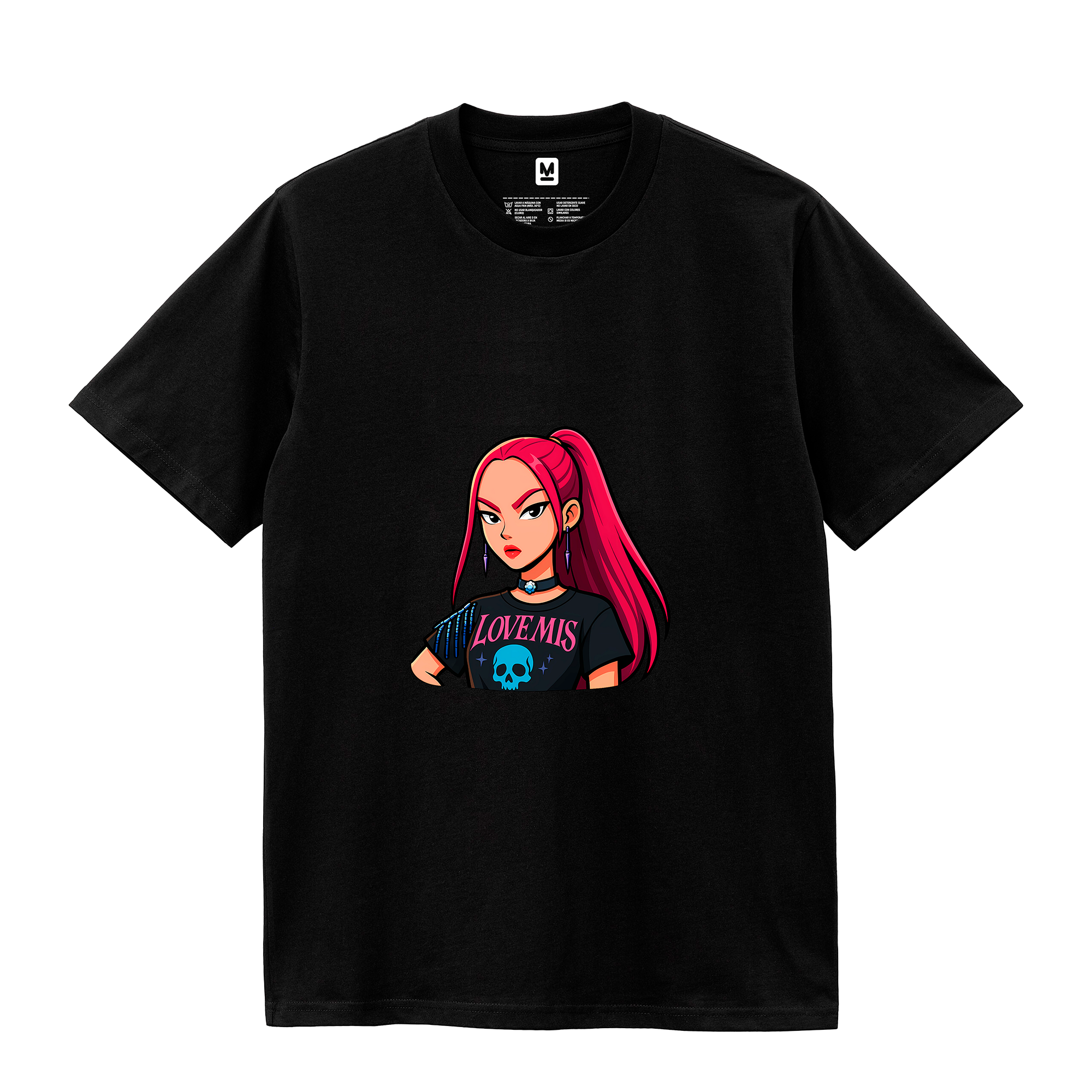 Polo Mira Cartoon Guerreras K-Pop (Demon Hunters - Huntrix)