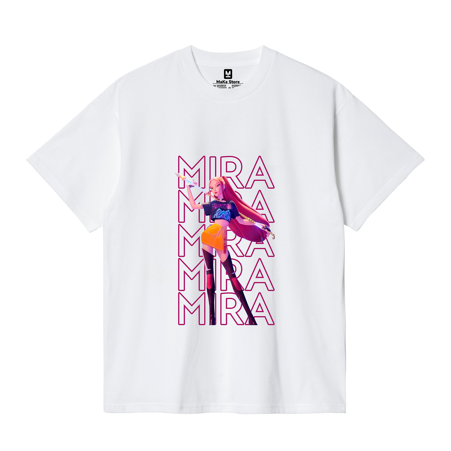 Polo Mira Guerreras K-Pop (Demon Hunters - Huntrix)