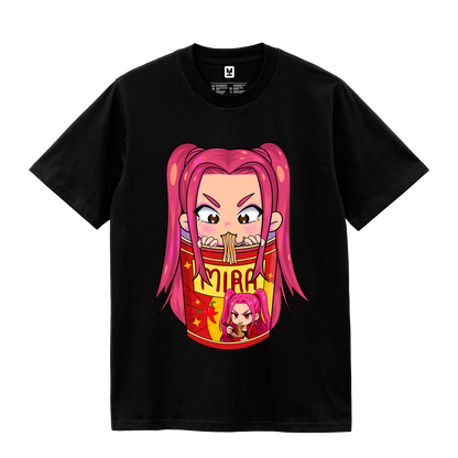 Polo Ramen Mira - Guerreras K-Pop (Demon Hunters - Huntrix)