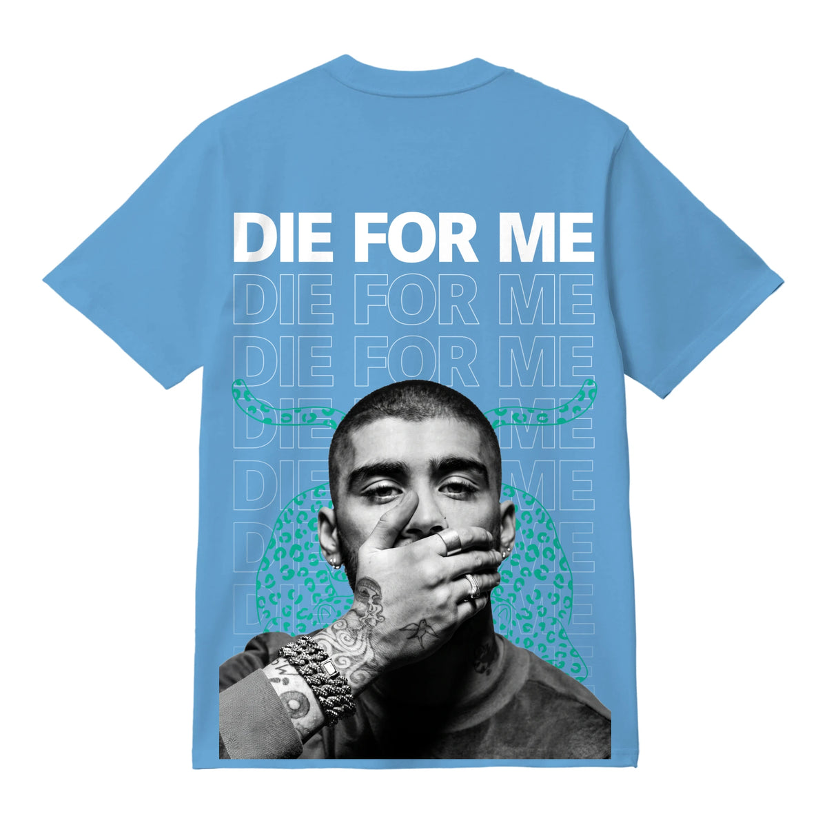 Polo Die For Me - Zayn — Azul Claro