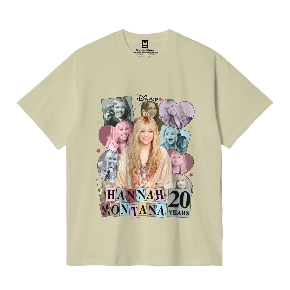 Polo Hannah Montana 20 años — Crema