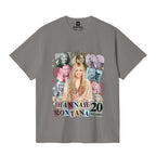 Polo Hannah Montana 20 años — Gris Claro