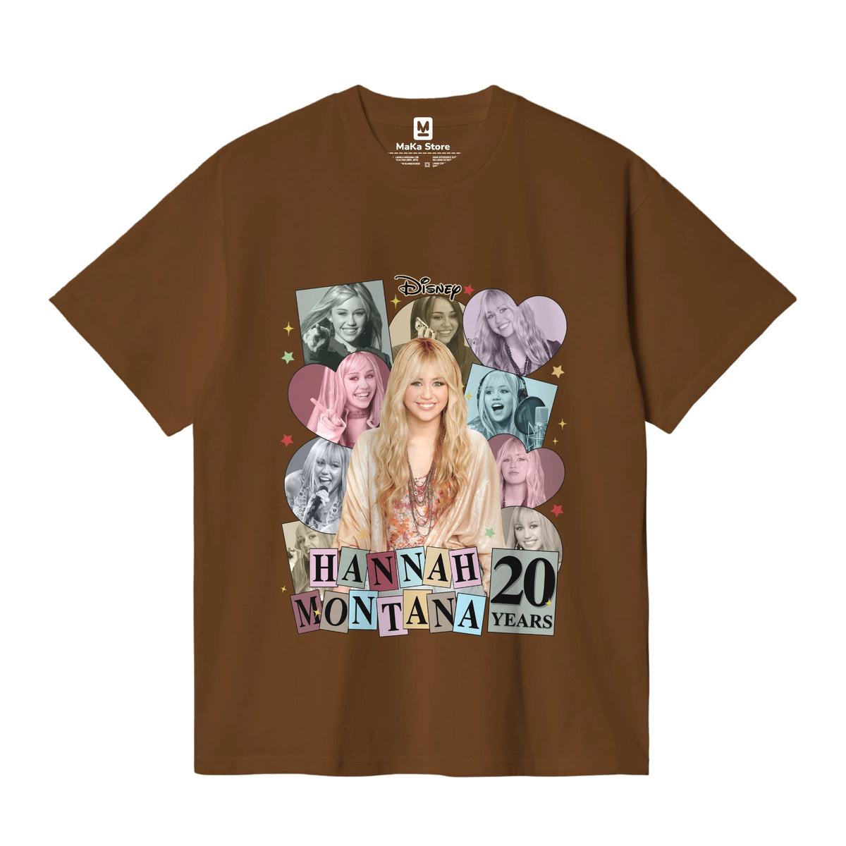 Polo Hannah Montana 20 años — Marron