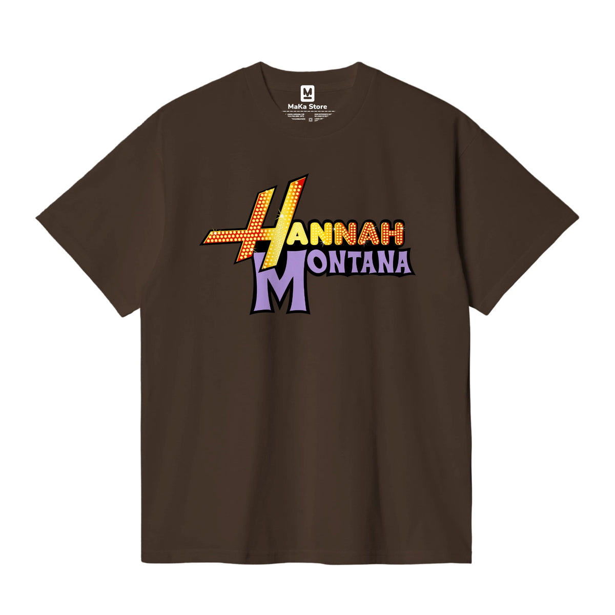 Polo Hanna Montana — Marron Oscuro