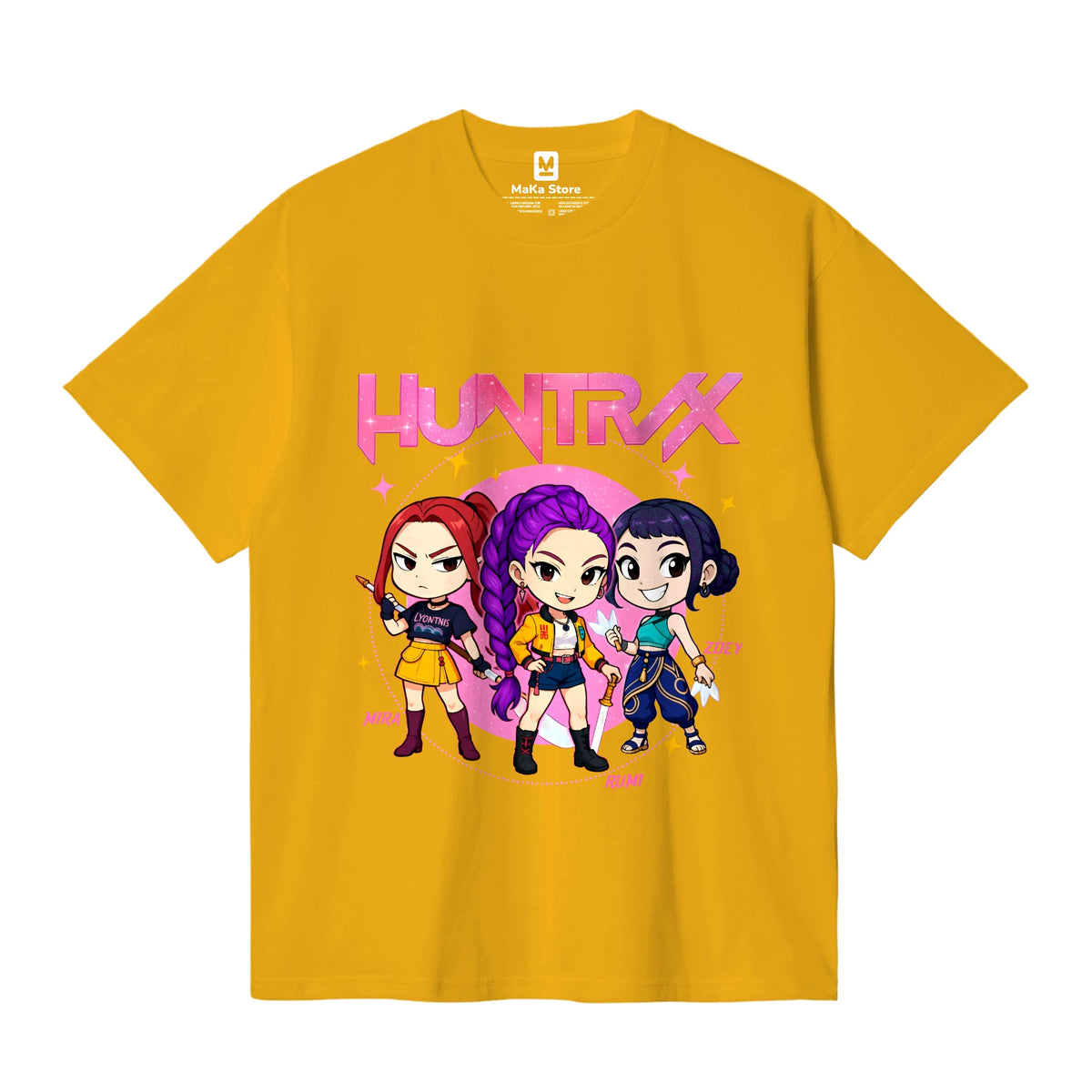 Polo Mini Guerreras K-Pop (Demon Hunters - Huntrix) — Cobre