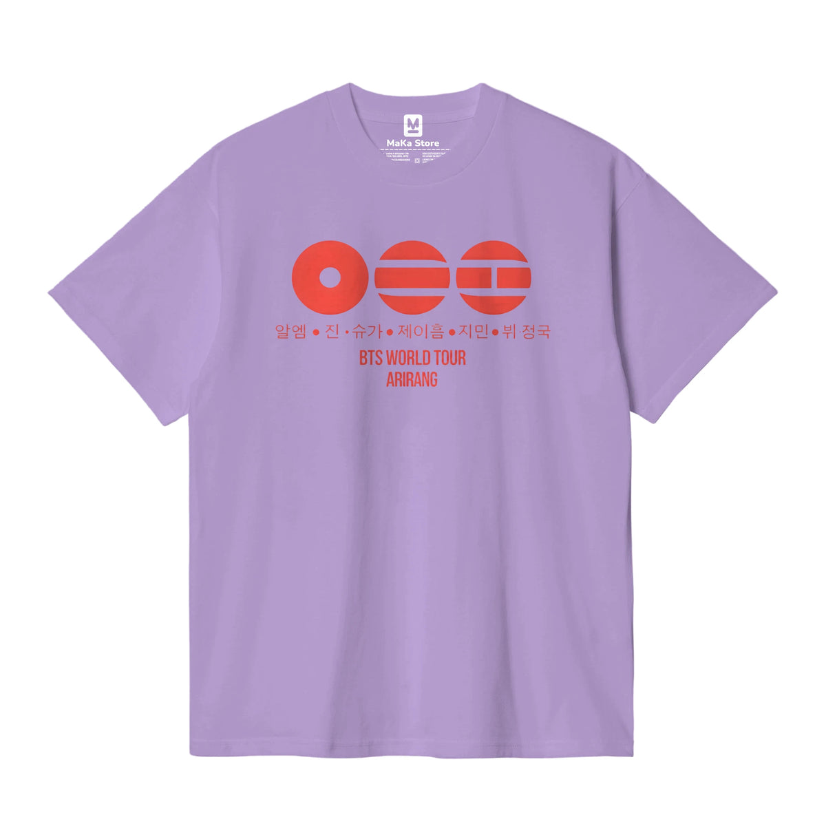 Polo Arirang BTS - Modelo 1 — Lila