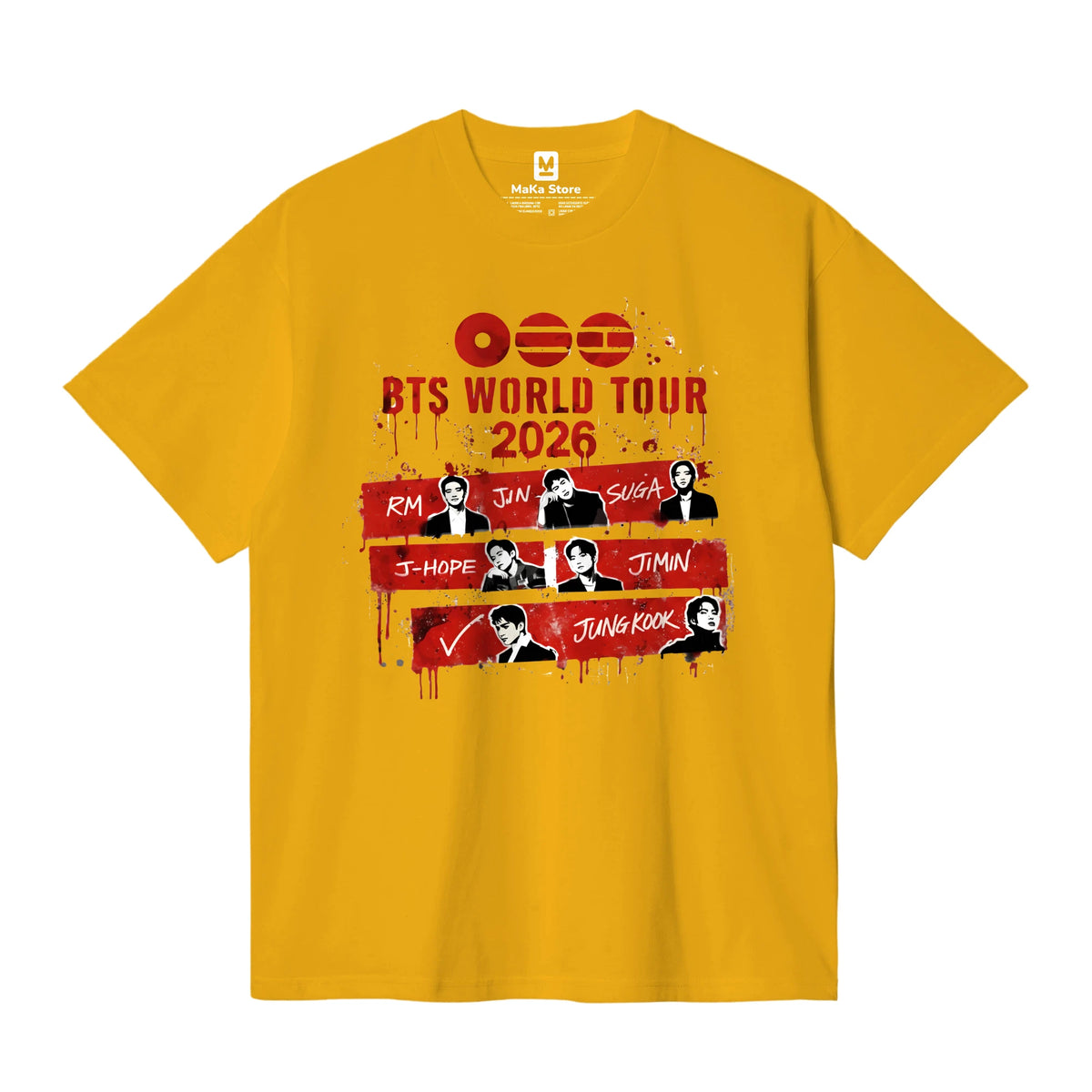 Polo Arirang BTS - Modelo 2 — Cobre